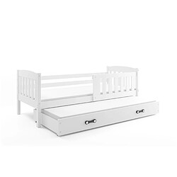 Interbeds JACQUOT gigogne 90x200 BLANC