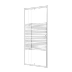 Avis AURLANE Flexy - Porte de douche pivotante 80 cm