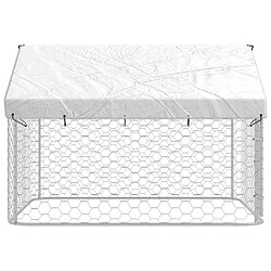 Acheter Chenil Helloshop26 02_0041907 - 200 x 200 cm Argent