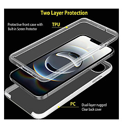 Apple iPhone 16e Coque htdmobiles - Transparent