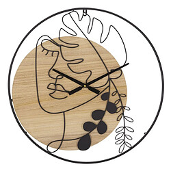 Epikasa Horloge Murale MF268 Marron