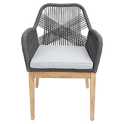 Avis Mendler Chaise de jardin - Gris graphite