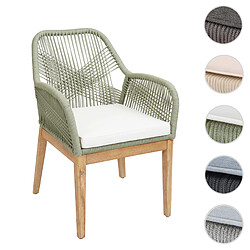 Mendler HWC-H56b Chaise de jardin - Crème
