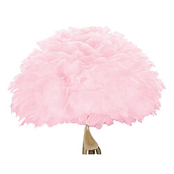 EPIKASA Lampadaire MF189, Rose, Métal, 50x50x165 cm