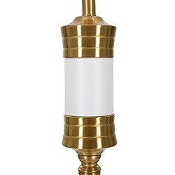 EPIKASA Lampadaire MF194, Blanc, Métal, 41x41x160 cm
