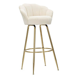 EPIKASA Tabouret Haut MF451 - Beige