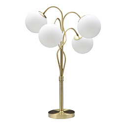 Seven Design Epikasa Lampadaire MF207 Or Blanc