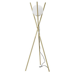 Seven Design Lampadaire MF200, Or, Métal, 55x55x155 cm