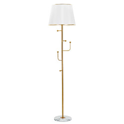 EPIKASA Lampadaire MF191, Or, Métal, 41x41x173 cm