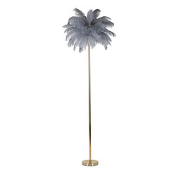 EPIKASA Lampadaire Plumes 8 Gris