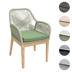 Mendler Chaise de jardin en bois - Vert