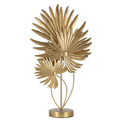 Seven Design Lampe à Poser Palme 2, Or, Métal, 51x19,5x90 cm
