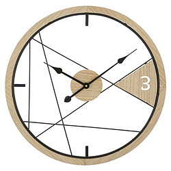 Epikasa Horloge Murale MF261 - Marron