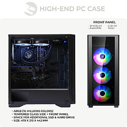 Avis Sedatech PC Gamer • Intel i5-14400F • RTX5070 • 32Go RAM • 2To SSD M.2 • Windows 11