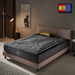 Simpur Matelas 140x190 dame nuit soutien ferme évolutif ressorts ensachés deep spring & confort multizone hr - 25cm d'epaisseur