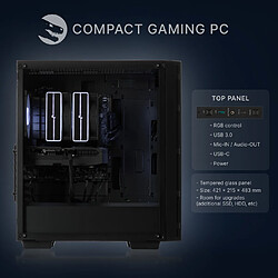 Avis Sedatech PC Gamer ATX • Intel i9-12900KF • RTX5070 • 32Go DDR5 • 2To SSD M.2 • Windows 11