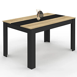 Idmarket Table GEORGIA 140 cm