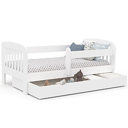 Avis Idmarket Lit enfant 80x160 + 1 tiroir