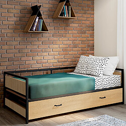 Idmarket Lit gigogne DETROIT banquette