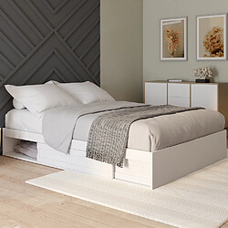 Idmarket Cadre de lit SALEM 160x200 cm