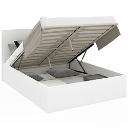 Idmarket Lit coffre SEASIDE 140x190 cm