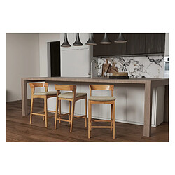 Moloo Tabouret de bar en chêne - Sable