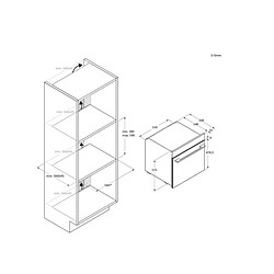 Rosieres RO6H3B3YTX - Inox/Noir