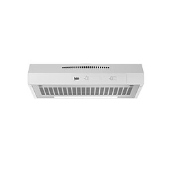 Hotte visière 60cm 295m3/h blanc - HNS61212WH - BEKO
