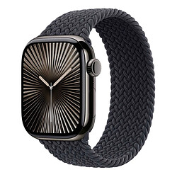 Apple Bracelet Boucle unique tressée pour Apple Watch - Midnight Taille 3