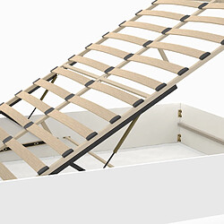 Idmarket Lit coffre SEASIDE 140x190 cm pas cher