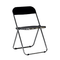 Le Quai Des Affaires Chaise pliante de salle à manger EVA / Noir