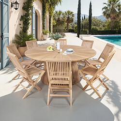 Mes Ensemble jardin table ronde GARDENA