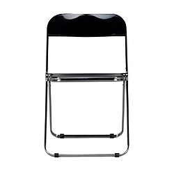 Le Quai Des Affaires Chaise pliante de salle à manger EVA / Noir