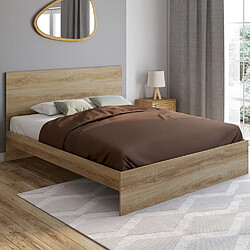 Idmarket Lit double OMAHA 160x200 cm