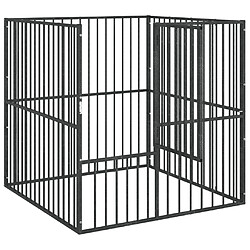 Helloshop26 Parc à chien 4 panneaux 02_0043639