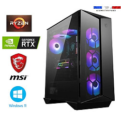 PC Gamer MSI Ryzen 7 5700X - RTX 5070 12GO MSI Gaming Trio - 32Go Ram - SSD 1To + HDD 2To - Windows 11