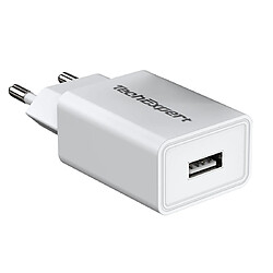 TechExpert Chargeur secteur USB-A 10W Blanc