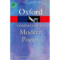 The Oxford Companion to Modern Poetry in English