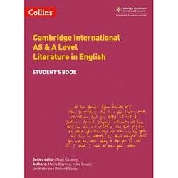 Cambridge International AS amp A Level Literature in English Students Book