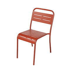 CONCEPT USINE Lot de 4 Chaises Terracotta BERGAME