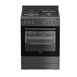 Cuisinière mixte 72l 4 feux anthracite - FBM63130ACT - B100 - BEKO