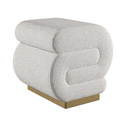 Hanah home pouf Sally - Crème