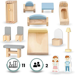 Avis Mamabrum Maison de poupée en bois - Pastel