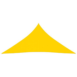Helloshop26 Tissu Oxford Triangulaire 4,5x4,5x4,5 m - Jaune