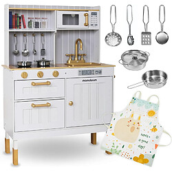 Cuisine Enfant avec Accessoires et Tablier - Mamabrum