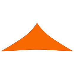 helloshop26 Voile d'ombrage 5x6x6 m - Orange