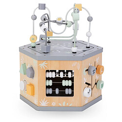 Mamabrum Cube Éducatif Bois 7 en 1 pas cher