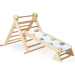 Mamabrum Aire de Jeux avec triangle Pikler