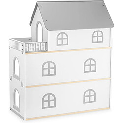 Mamabrum Maison de poupée en bois - Pastel pas cher