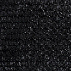 Helloshop26 PEHD Triangulaire 2,5x3,5 m - Noir